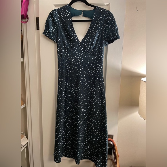 Lulus green polka dot dress NWT. - Picture 1 of 1